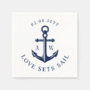 Search for set napkins Nautical