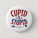 Search for anti valentine badges Cupid