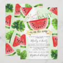 Search for watermelon baby shower invitations Tropical