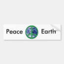 Search for peace on earth bumper stickers Global