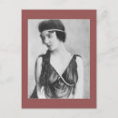 Search for art deco lady cards Flapper