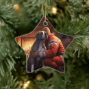 Search for firefighter christmas tree decorations Dog
