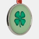 Search for four leaf clover christmas tree decorations Irish