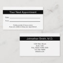 Search for reminder appointment cards Your next appointment