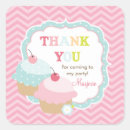 Search for colourful cupcake stickers Girly