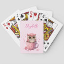 Search for owl playing cards Feathers