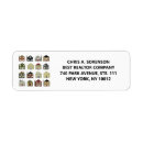 Search for broker return address labels Neighbourhood party