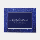 Search for glitter christmas doormats Blue