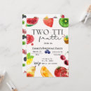 Search for twotti frutti birthday invitations Watercolor