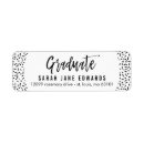 Search for graduations return address labels Fun