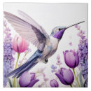 Search for hummingbird tiles Illustration
