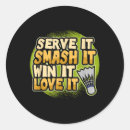 Search for love badminton stickers Sports