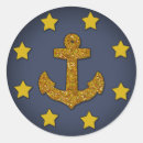 Search for nautical stars stickers Blue