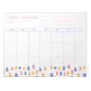 Search for weekly planner notepads Teacher