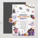 Search for watercolor halloween invitations Little boo