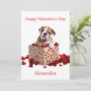 Search for english bulldog valentines day cards Heart