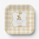 Search for brown gingham paper plates We can bearly wait