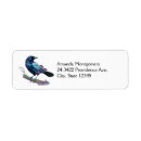 Search for ravens return address labels Crow