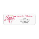 Search for happy easter return address labels Rabbit