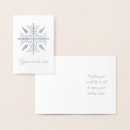 Search for metallic christmas cards Silver