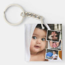 Search for newborns square key rings New parents