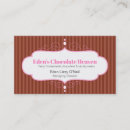 Search for chocolatier business cards Pastry chef