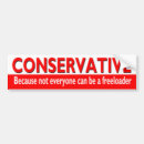Search for political satire bumper stickers Conservative