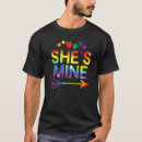 Search for lesbian couple tshirts She's