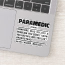 Search for emergency responders stickers Medical care