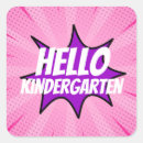 Search for first day stickers Kindergarten