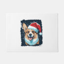 Search for corgi christmas doormats Puppy
