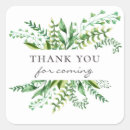 Search for botanical thank you stickers Baby shower