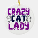 Search for crazy cat lady christmas tree decorations Animal