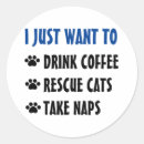 Search for rescue cats stickers Crazy cat lady