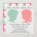 Search for victorian baby girl shower invitations Damask