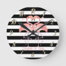 Search for flamingo clocks White