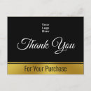 Search for for your purchase thank you cards Typography