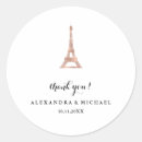 Search for eiffel tower wedding stickers Stylish