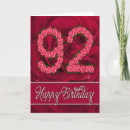 Search for 92nd birthday cards 92 years old