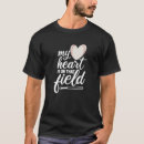 Search for baseball girlfriend tshirts Heart