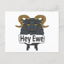 Search for puns postcards Ewe