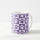 Search for purple geometric mugs Chequered