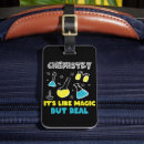 Search for nerdy luggage tags Chemistry