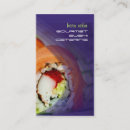 Search for sushi business cards Salmon