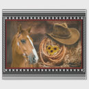 Search for cowboy hat wrapping paper Horse