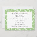 Search for pretty swirl invitations Elegant