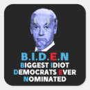Search for idiot stickers Biden