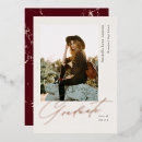 Search for rose gold graduation announcement cards Unique