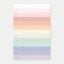 Search for numbered post it notes Rainbow