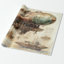 Search for steampunk wrapping paper Mechanical